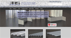 Desktop Screenshot of jamesriversteel.com